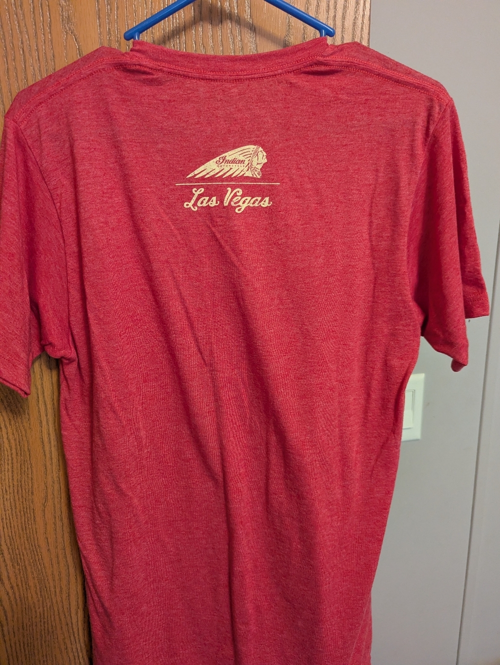 Indian Motorcycle Las Vegas Red Graphic T‑Shirt - Picture 3 of 3